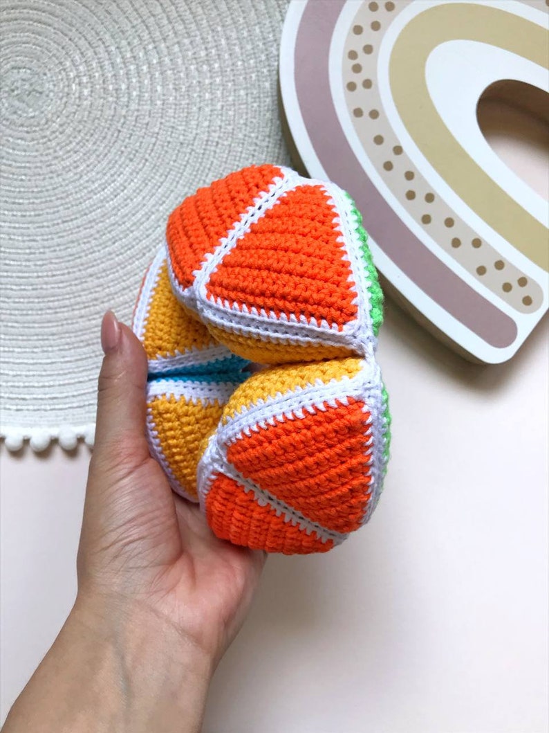 Crocheti Montessori Sensory Toy Crochet Pattern - Enhance Learning and Development
