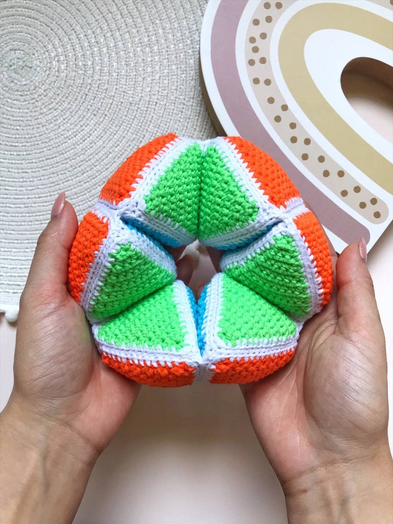 Crocheti Montessori Sensory Toy Crochet Pattern - Enhance Learning and Development
