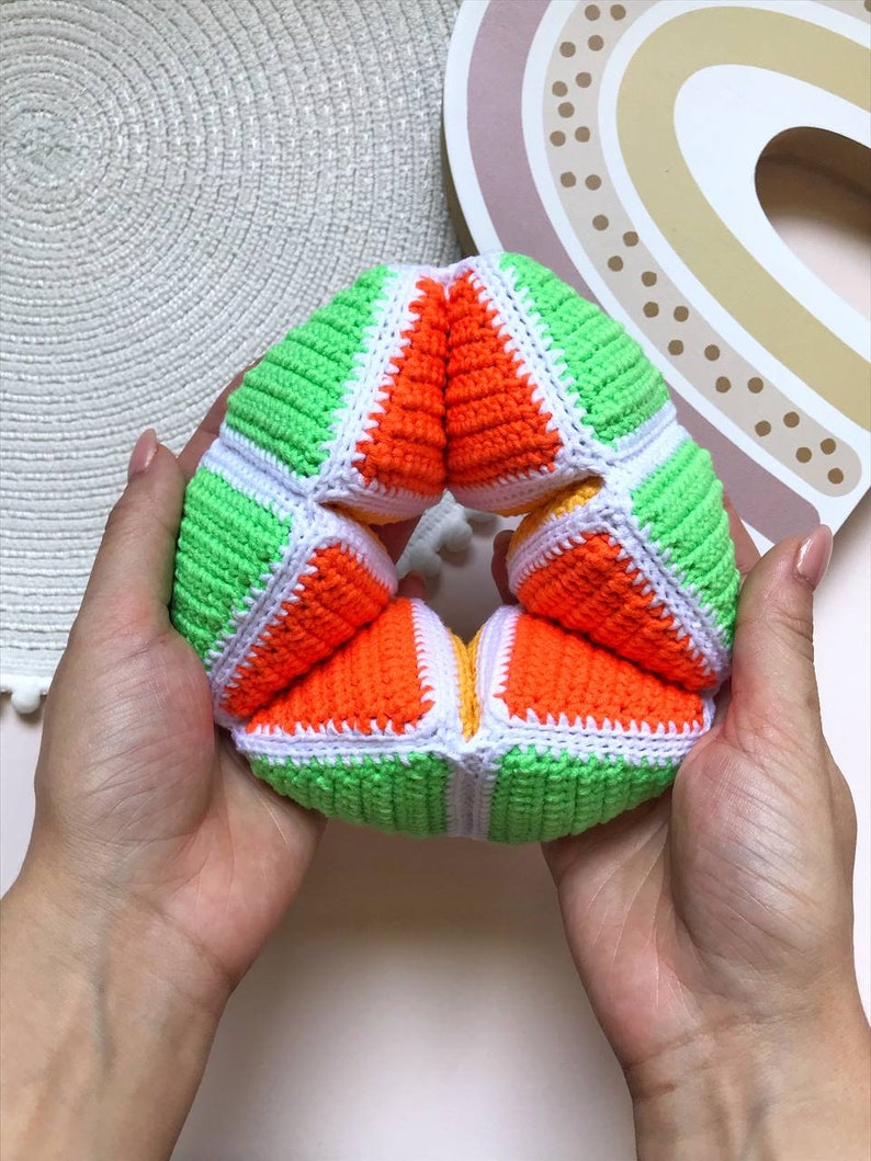 Crocheti Montessori Sensory Toy Crochet Pattern - Enhance Learning and Development