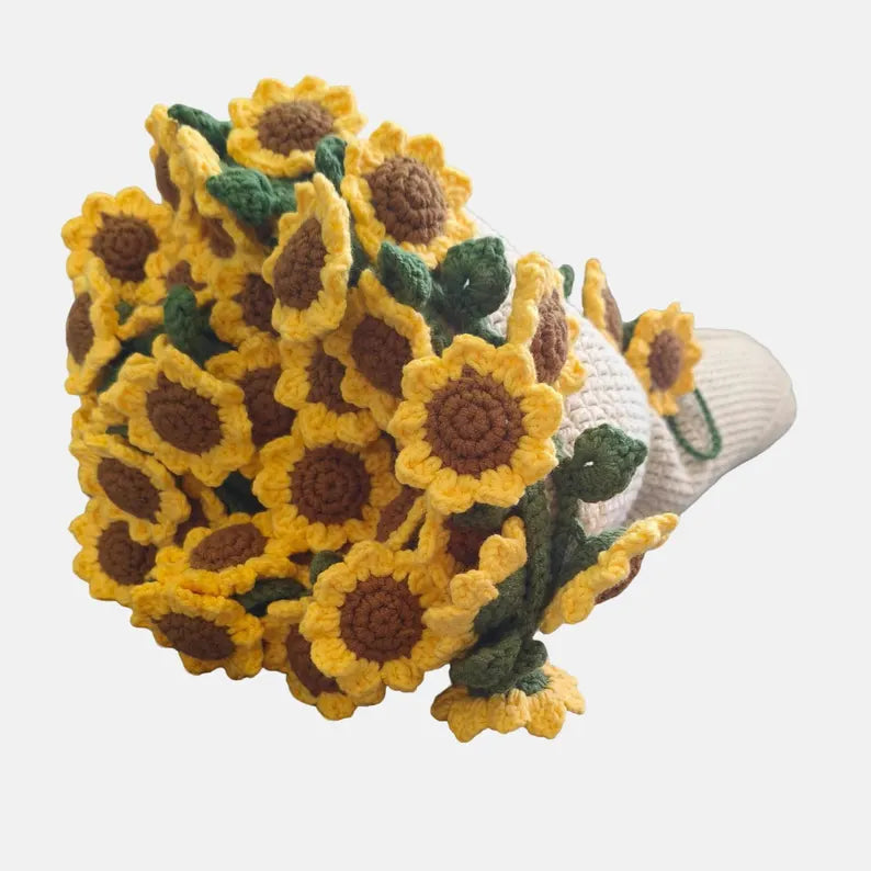 Crocheti Crochet Sunflower Bouquet Blanket Pattern - Create a Beautiful Floral Throw