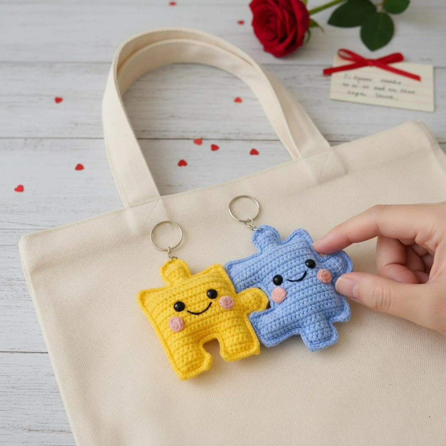 Crocheti Interlocking Plush Toy Amigurumi Crochet Pattern - Fun and Easy to Create