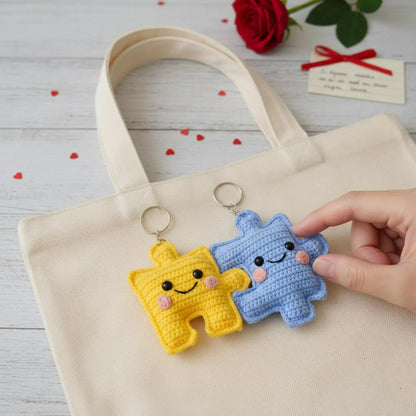 Crocheti Interlocking Plush Toy Amigurumi Crochet Pattern - Fun and Easy to Create