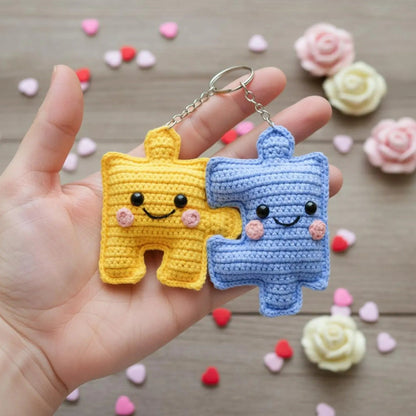 Crocheti Interlocking Plush Toy Amigurumi Crochet Pattern - Fun and Easy to Create