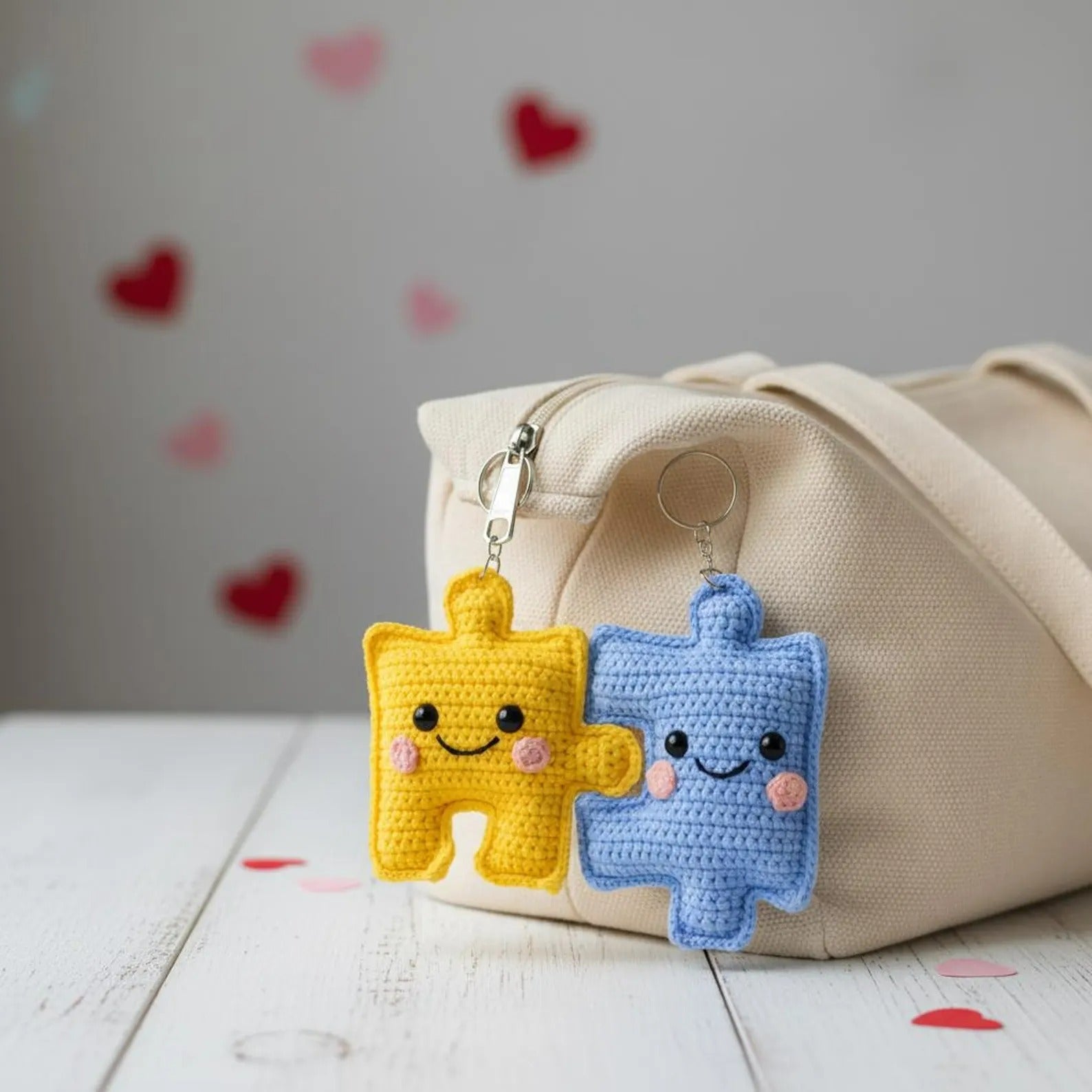 Crocheti Interlocking Plush Toy Amigurumi Crochet Pattern - Fun and Easy to Create