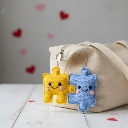 Crocheti Interlocking Plush Toy Amigurumi Crochet Pattern - Fun and Easy to Create